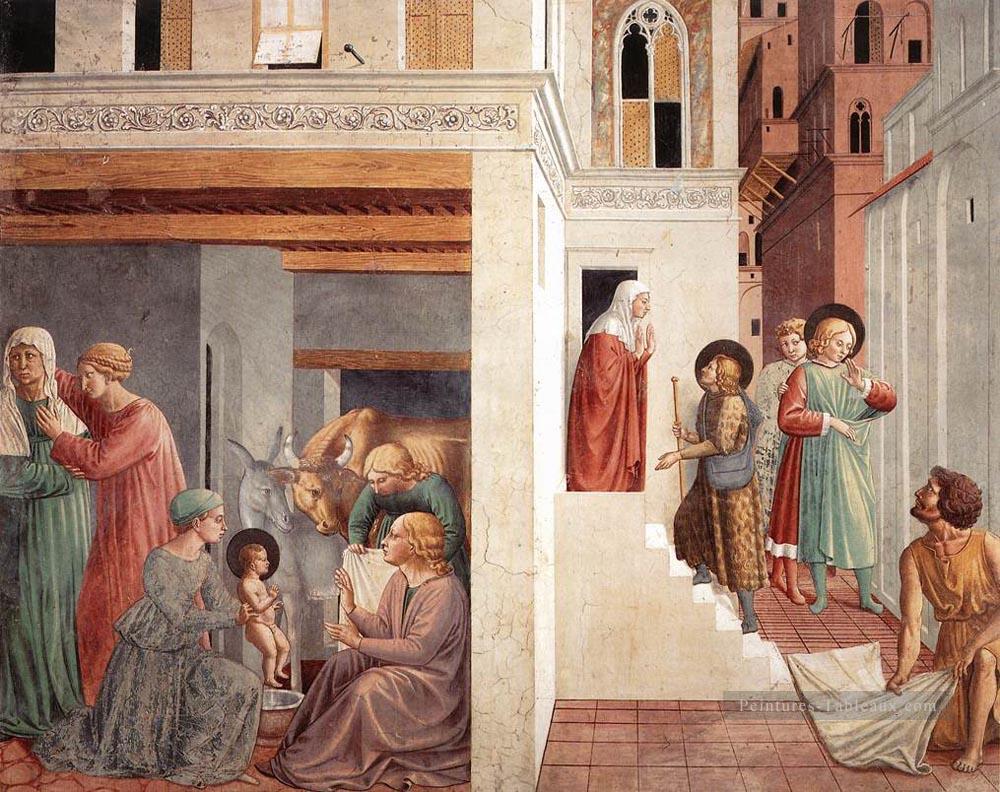 scènes de la vie de St Francis Scène 1north wall Benozzo Gozzoli Peintures à l'huile